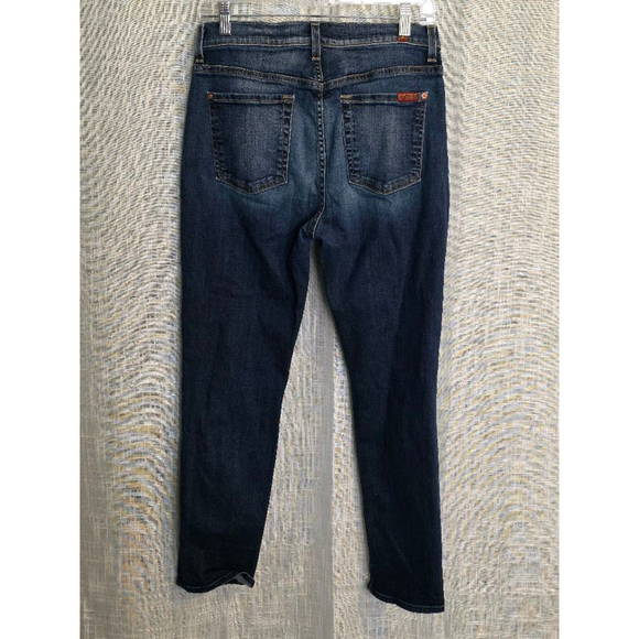 Women's 7 For All Mankind Jeans Size 29 Blue - Picture 9 of 15